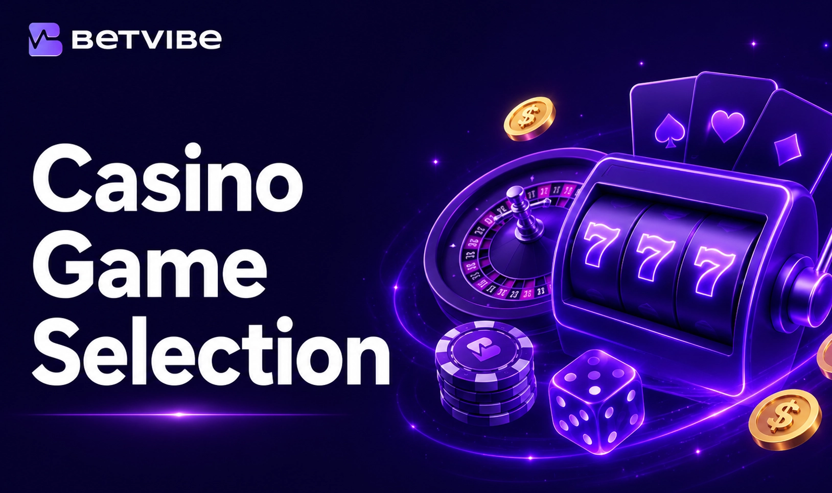 Betvibe casino game selection with slots tables and live dealer options
