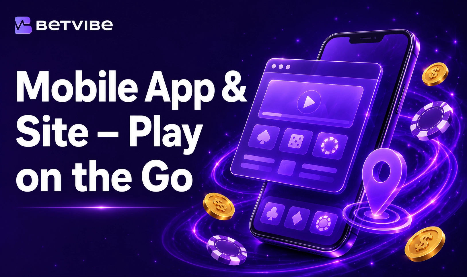 Betvibe mobile app and site for playing smoothly on the go
